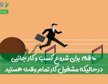 ۱۰ قدم برای شروع یک کسبوکار جانبی درحالیکه مشغول کار تماموقت هستید