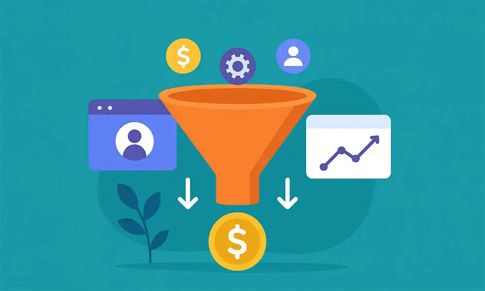 نمونه‌های واقعی از قیف فروش هوشمند موفق